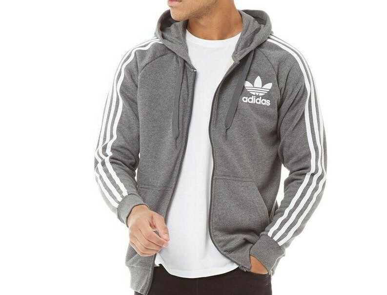adidas full zip hoodie men's